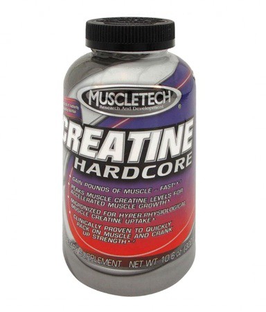 CREATINA Hardcore MuscleTech - 300 GR (a partir de R$ 88,90)